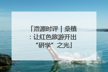 澧源时评｜桑植：让红色旅游开出“研学”之光